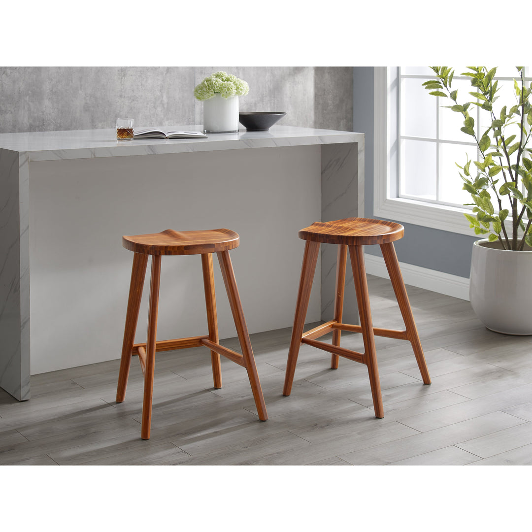 Max Stool in Counter Height - Amber