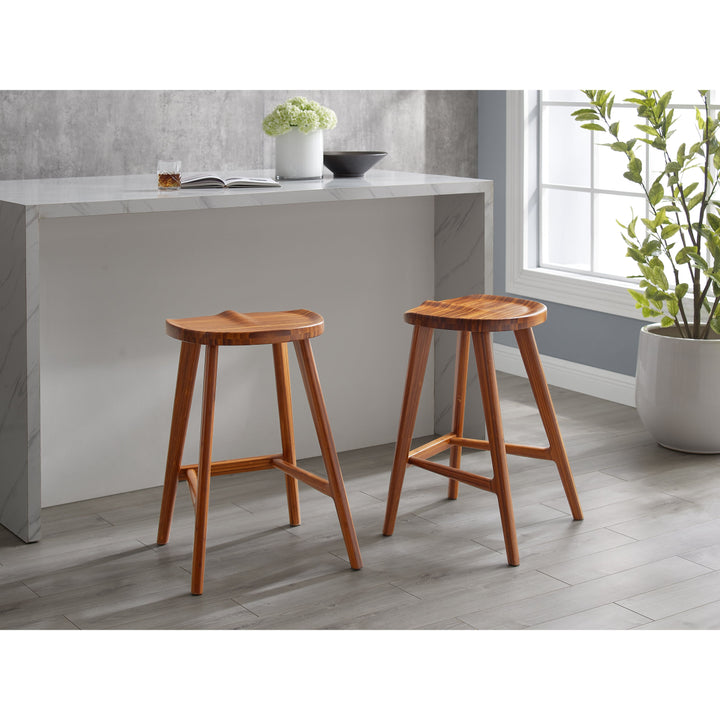 Max Stool in Counter Height - Amber