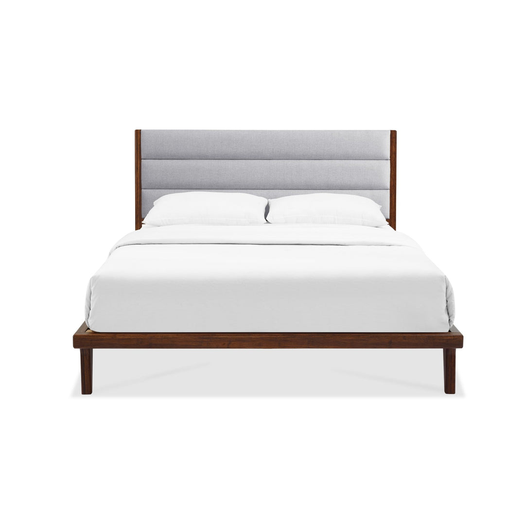 Mercury Upholstered Queen Platform Bed - Exotic