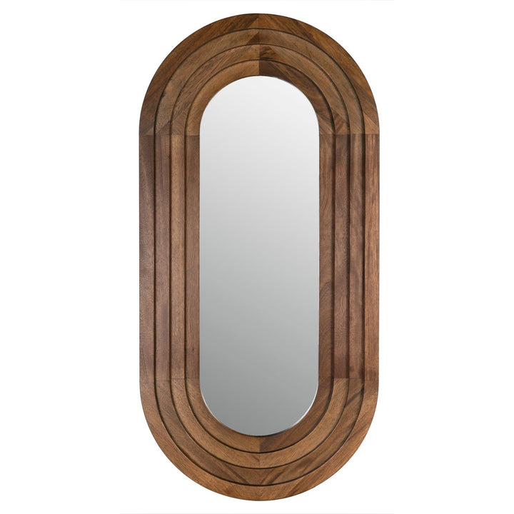 New Fuss Mirror - Walnut - Dark Walnut