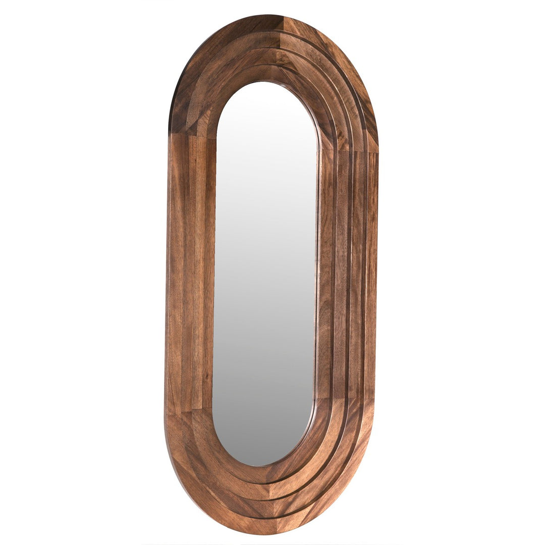 New Fuss Mirror - Walnut - Dark Walnut