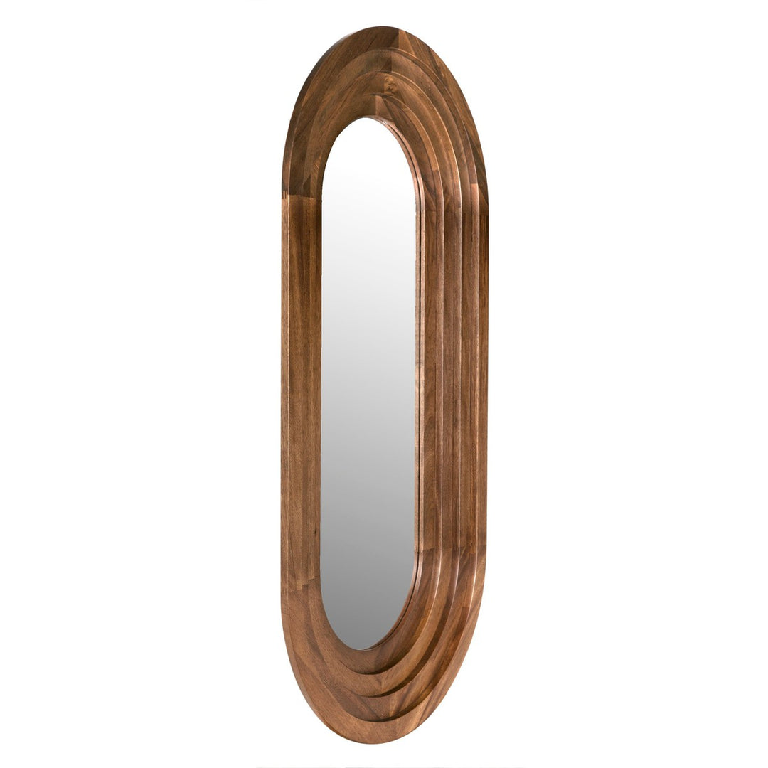 New Fuss Mirror - Walnut - Dark Walnut