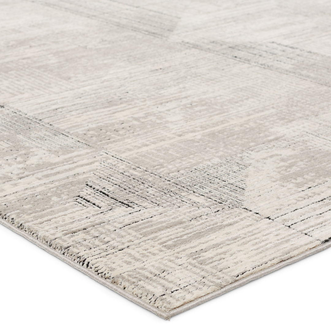 Jaipur Living Sublime Geometric Gray/ Cream Area Rug (10'6"X14')