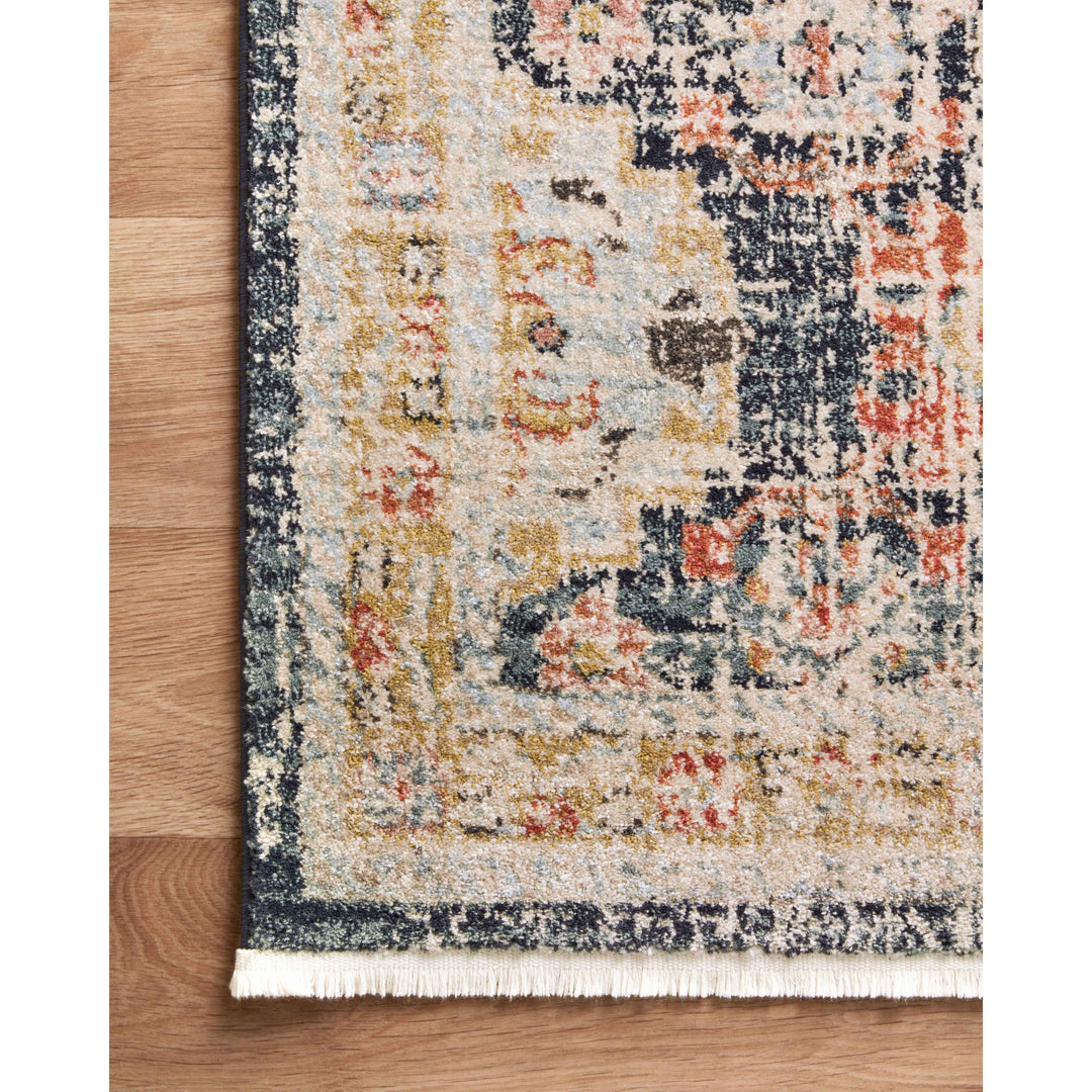 Magnolia Home By Joanna Gaines x Loloi Graham Blue / Multi 2'-3" x 7'-6" Runner Rug