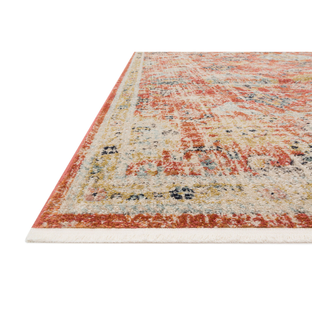 Magnolia Home By Joanna Gaines x Loloi Graham Persimmon / Multi 4'-0" x 6'-0" Accent Rug