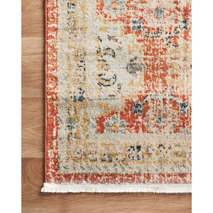 Magnolia Home By Joanna Gaines x Loloi Graham Persimmon / Multi 7'-10" x 10' Area Rug