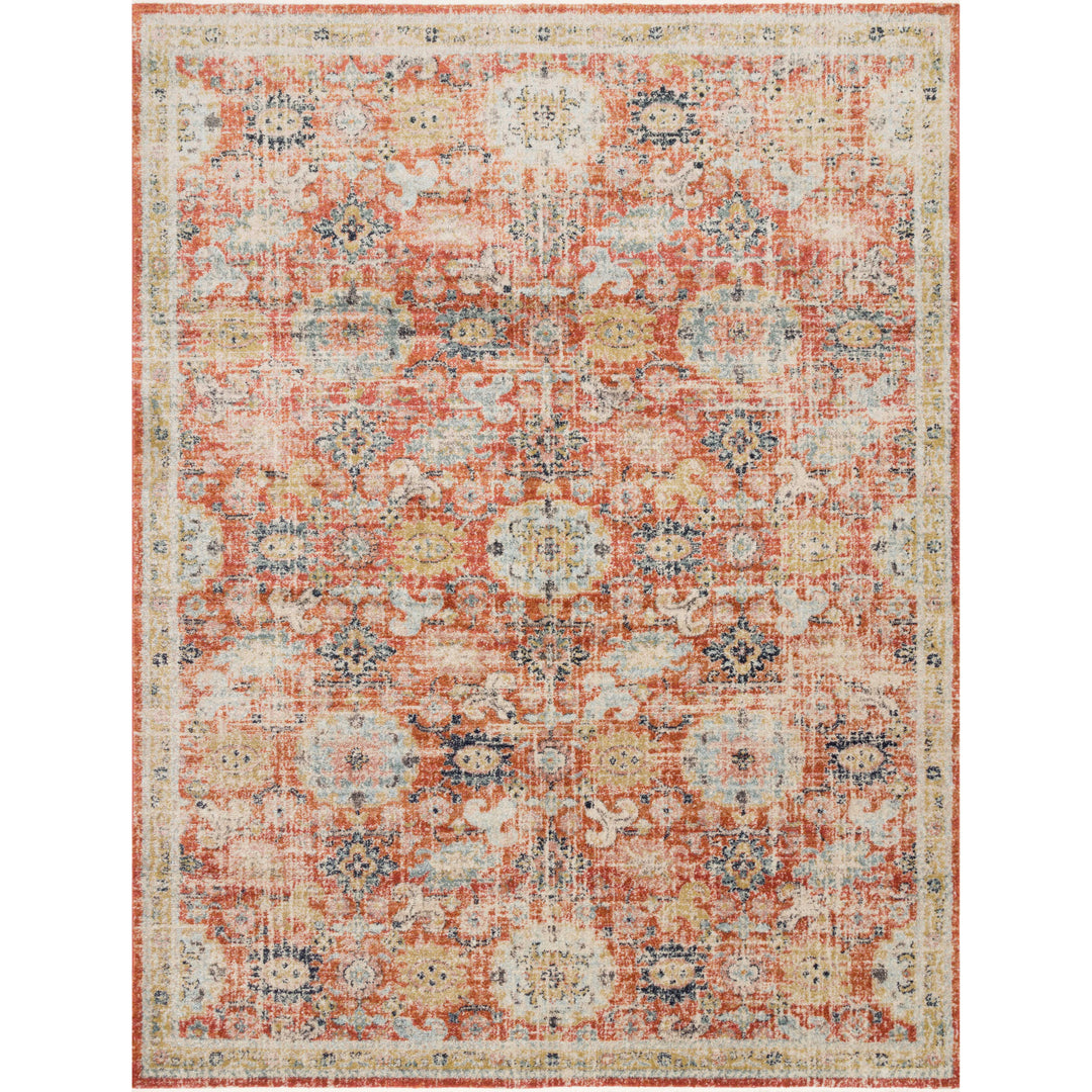 Magnolia Home By Joanna Gaines x Loloi Graham Persimmon / Multi 7'-10" x 10' Area Rug