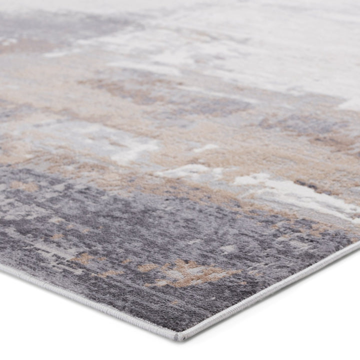 Vibe by Jaipur Living Forsythe Abstract Gray/ Ivory Area Rug (5'X8')