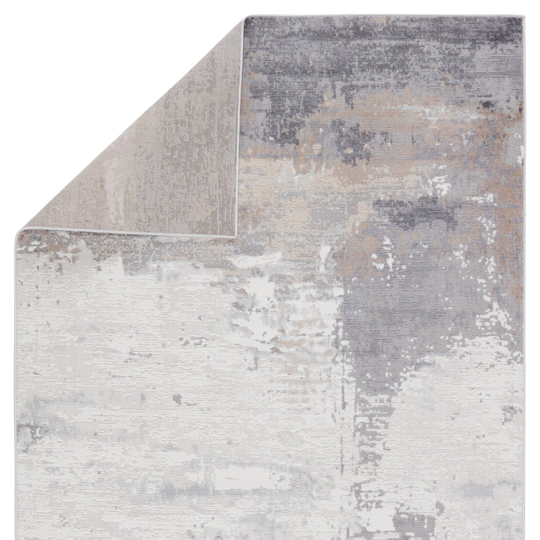 Vibe by Jaipur Living Forsythe Abstract Gray/ Ivory Area Rug (8'X10')