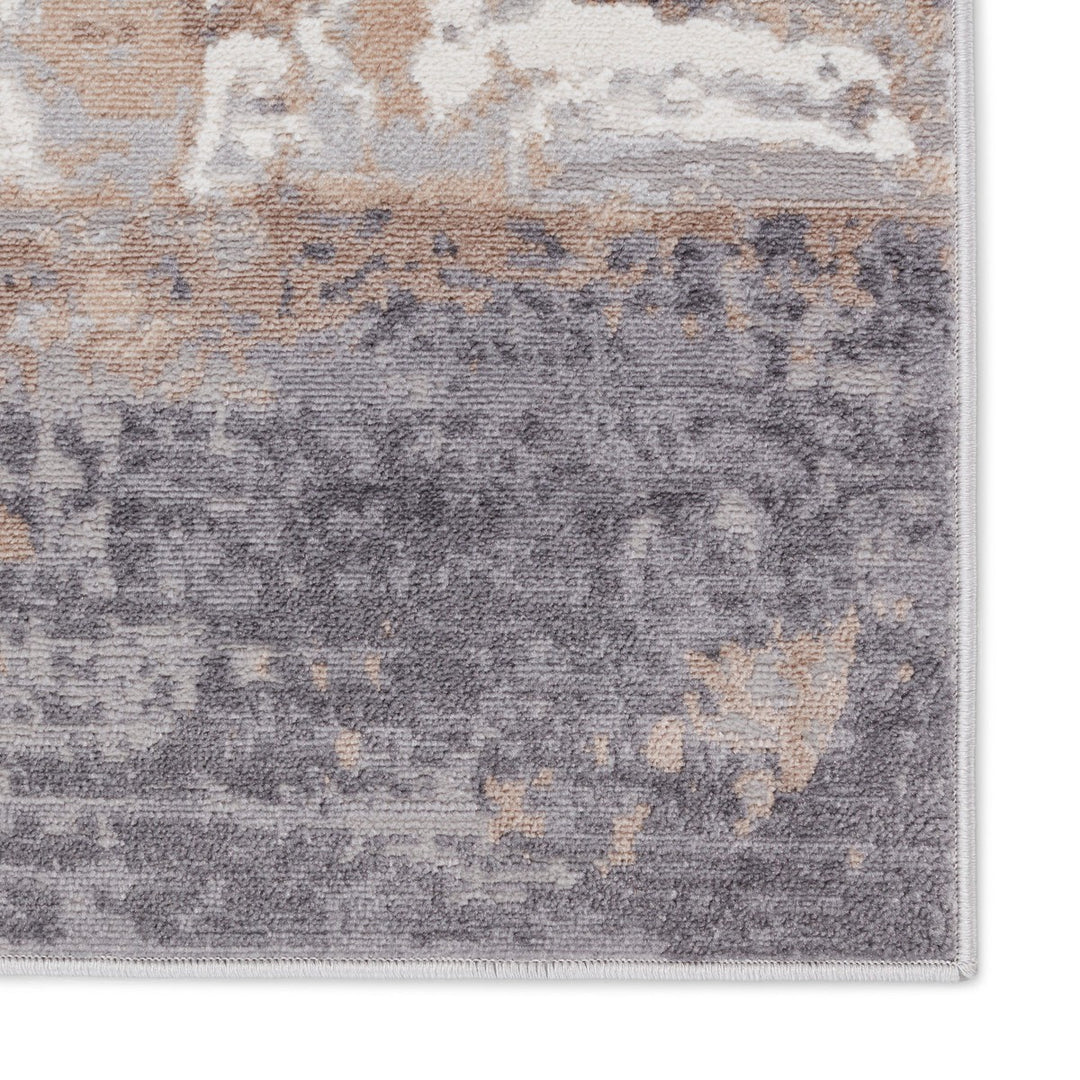 Vibe by Jaipur Living Forsythe Abstract Gray/ Ivory Area Rug (8'X10')