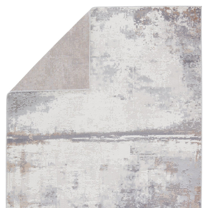 Vibe by Jaipur Living Treyton Abstract Gray/ Ivory Area Rug (5'X8')