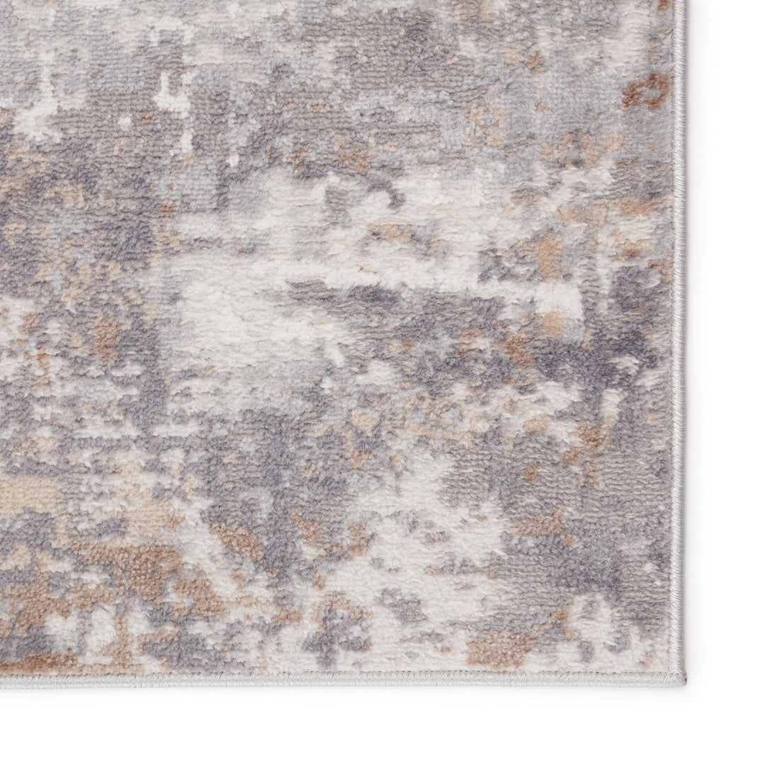 Vibe by Jaipur Living Treyton Abstract Gray/ Ivory Area Rug (5'X8')