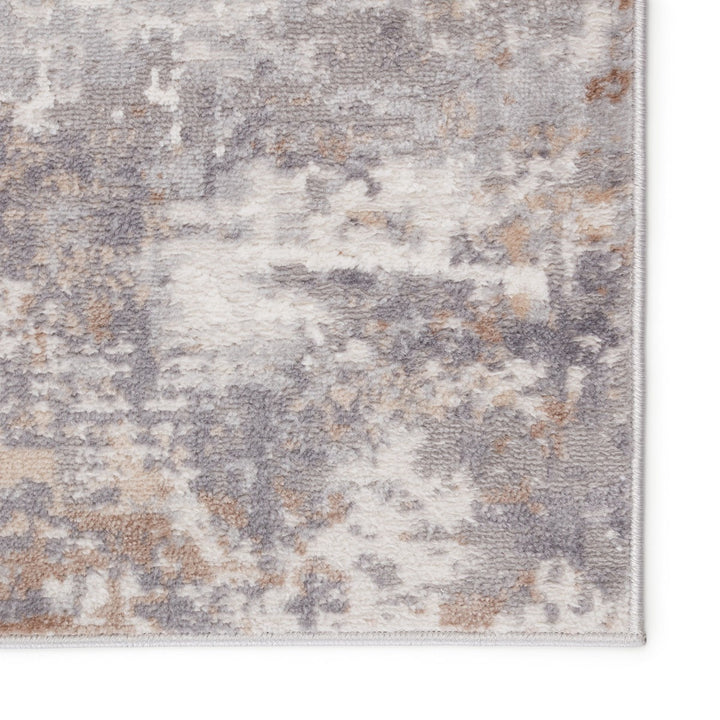 Vibe by Jaipur Living Treyton Abstract Gray/ Ivory Area Rug (8'X10')