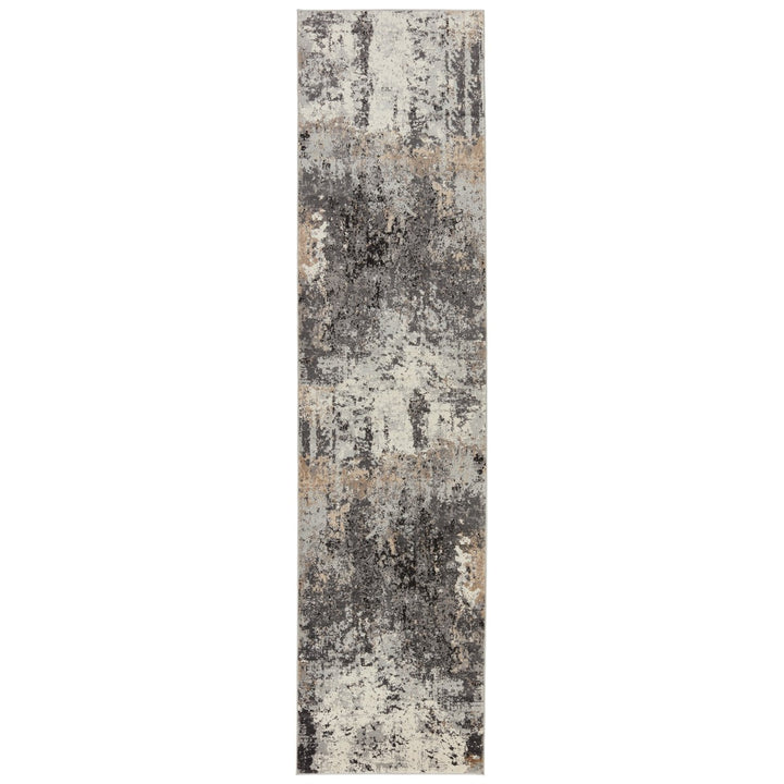 Vibe by Jaipur Living Perrin Abstract Gray/ Tan Area Rug (5'X8')