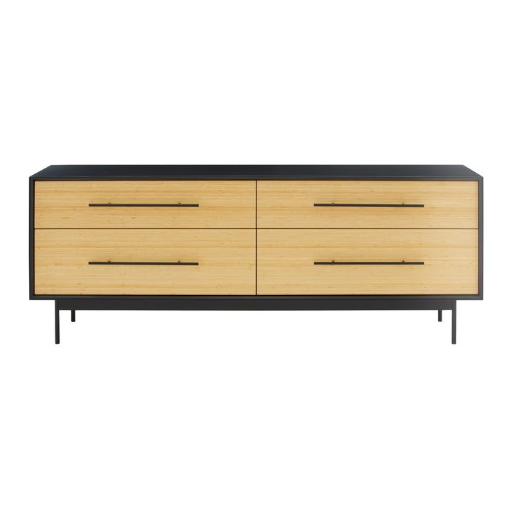 Santa Cruz 4 Drawer Double Dresser - Wheat