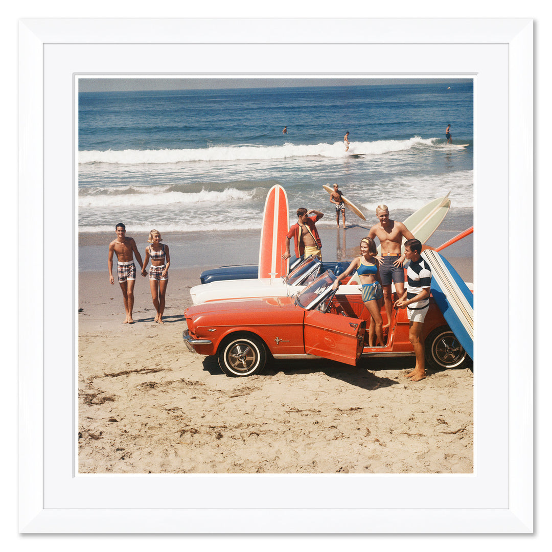 Getty Images, "Friends Having Fun on a Beach", Tom Kelley Archive by Soicher Marin