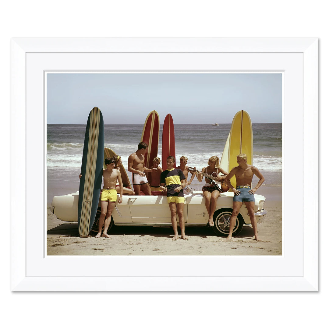 Getty Images, "Guys and Gals on the Beach", Tom Kelley Archive, 1964 by Soicher Marin