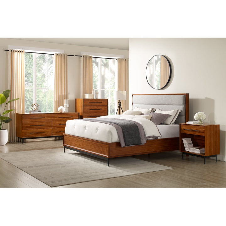 Taylor King Bed - Amber