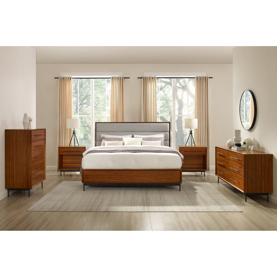 Taylor 6 Drawer Dresser - Amber