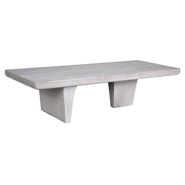 Ward Coffee Table-Noir-NOIR-GTAB1079WH-Coffee TablesWhite Wash-6-France and Son