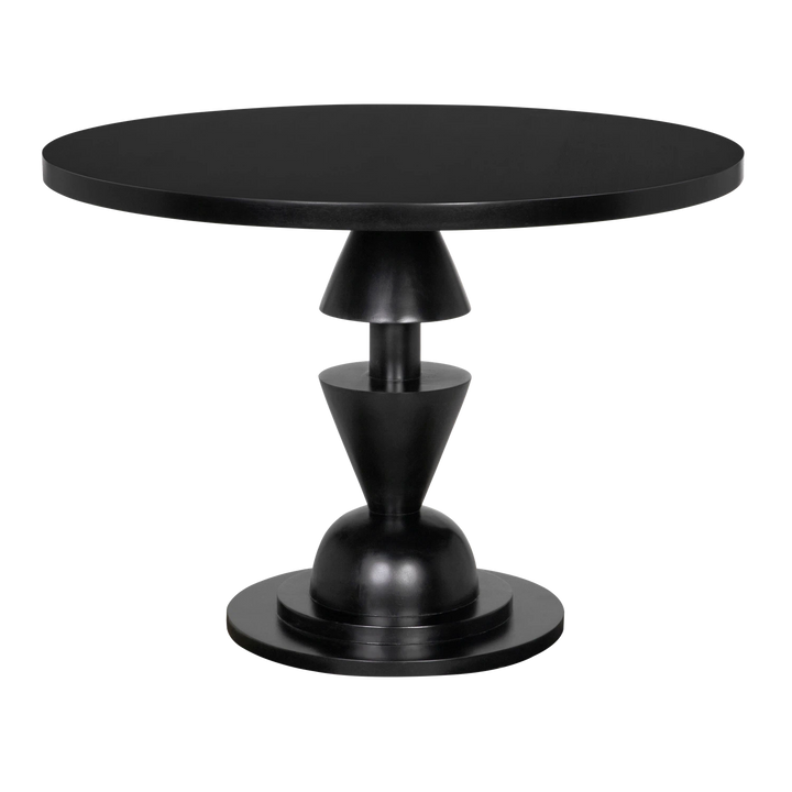 Varick Dining Table - Hand Rubbed Black