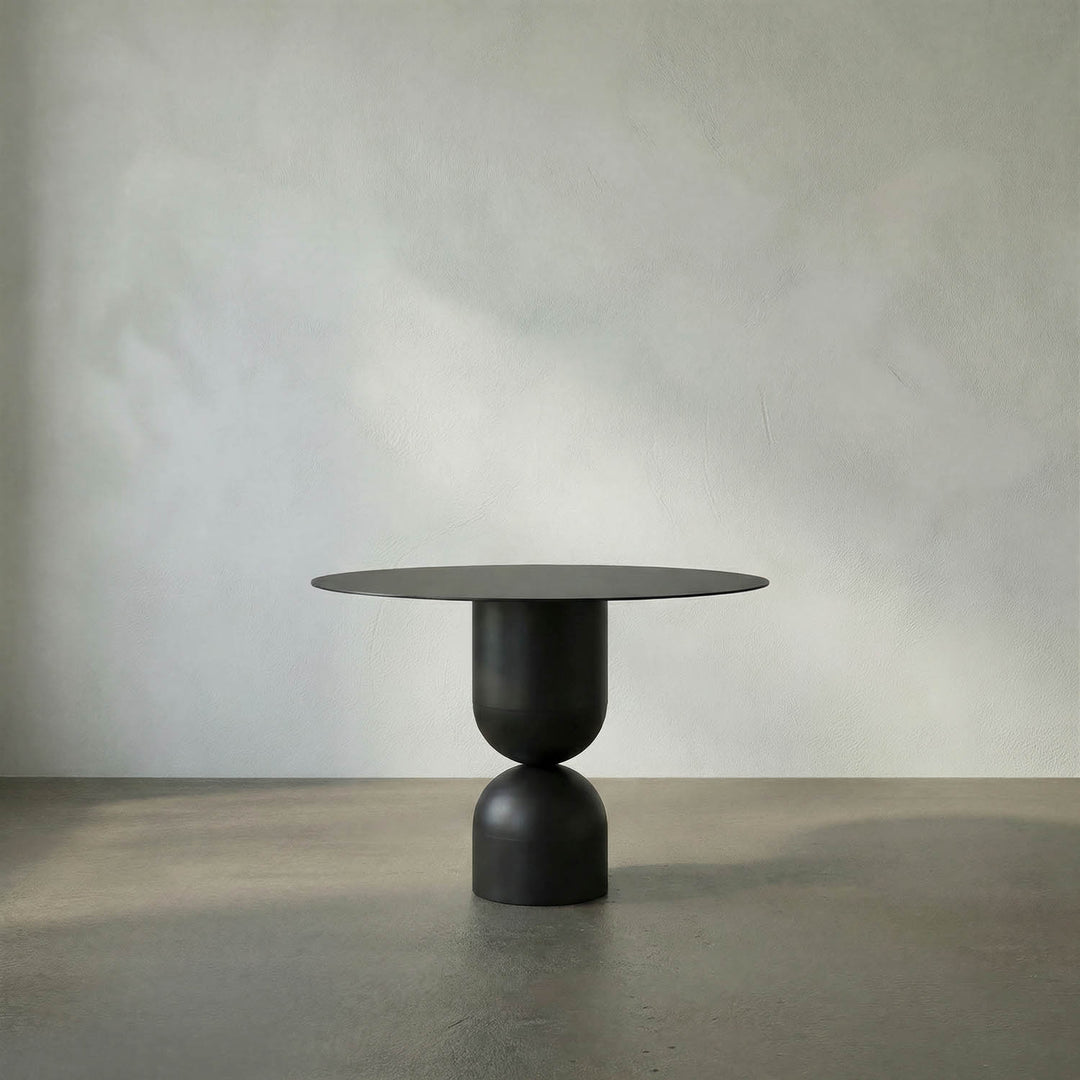 Wanda Dining Table - Black Steel