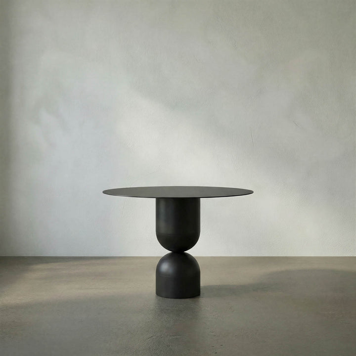 Wanda Dining Table - Black Steel
