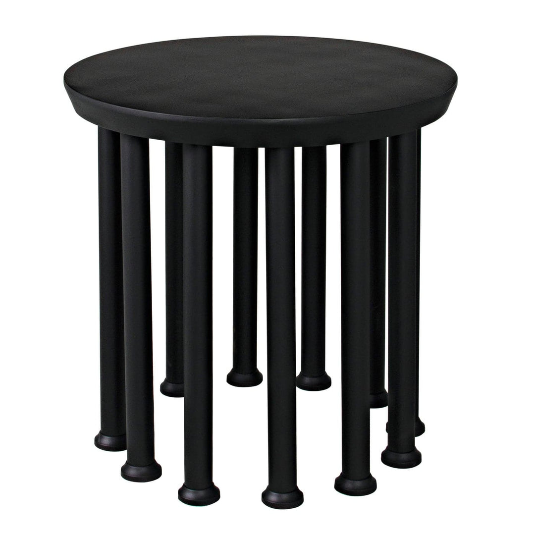 Lila Side Table-Noir-NOIR-GTAB990MTB-Side Tables-1-France and Son