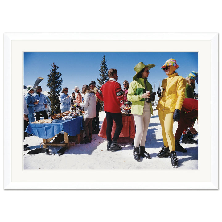Getty Images, "Snowmass Gathering," Slim Aarons, April 1, 1968 by Soicher Marin