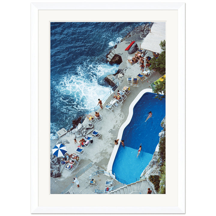 Getty Images, "Pool on Amalfi Coast," Slim Aarons, September 1, 1984 by Soicher Marin