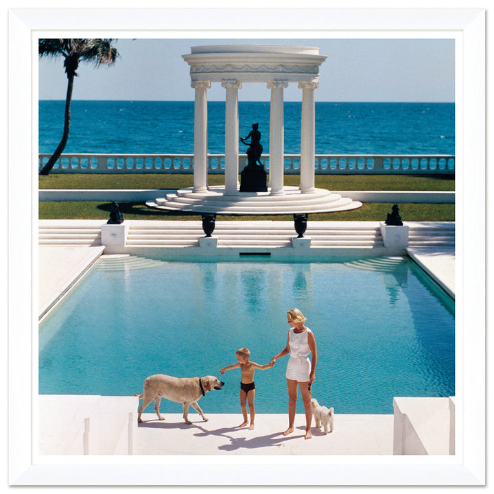 Getty Images, "Nice Pool," Slim Aarons, January 1, 1955 by Soicher Marin