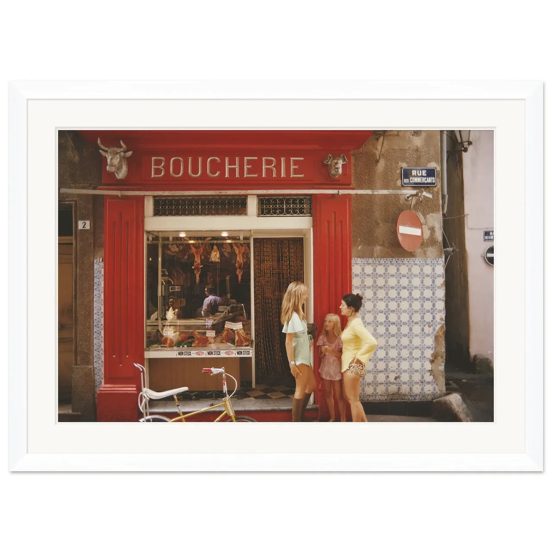 Getty Images, "Saint-Tropez Boucherie," Slim Aarons, August 1971 by Soicher Marin