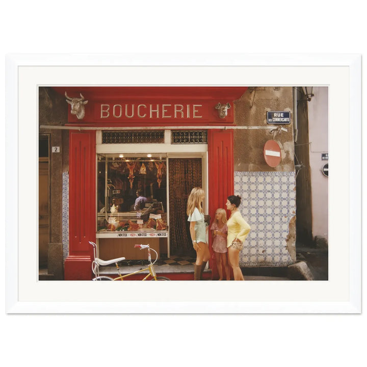 Getty Images, "Saint-Tropez Boucherie," Slim Aarons, August 1971 by Soicher Marin