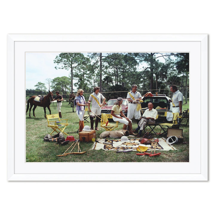 Getty Images "Polo Party," Slim Aarons, April 1, 1981 by Soicher Marin