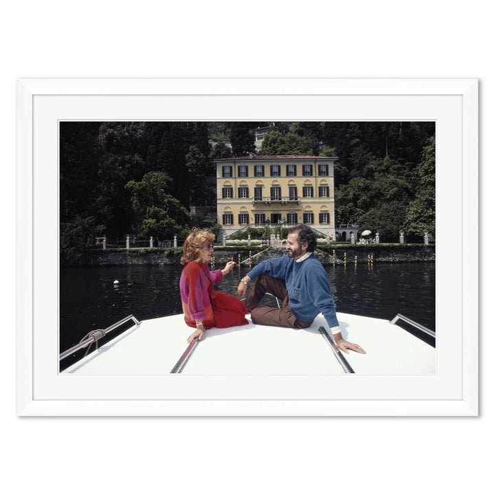 Getty Images "Versace and Spagnol," Slim Aarons, June 1, 1983 by Soicher Marin