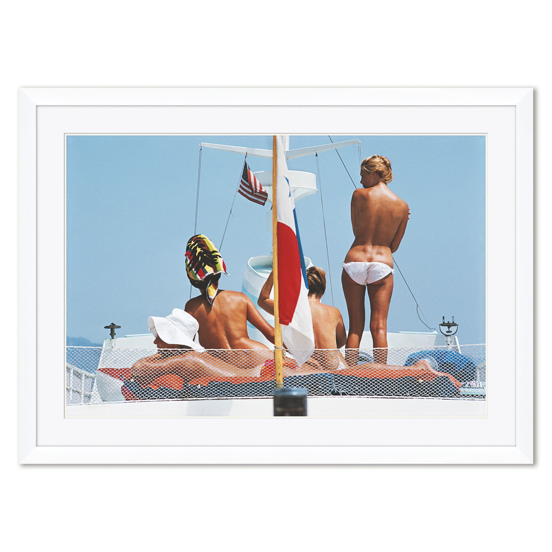 Getty Images "Yacht Holiday," Slim Aarons, January 1, 1967 by Soicher Marin