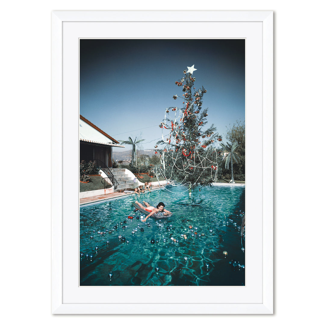 Getty Images "Christmas Swim," Slim Aarons, January 1, 1954 by Soicher Marin