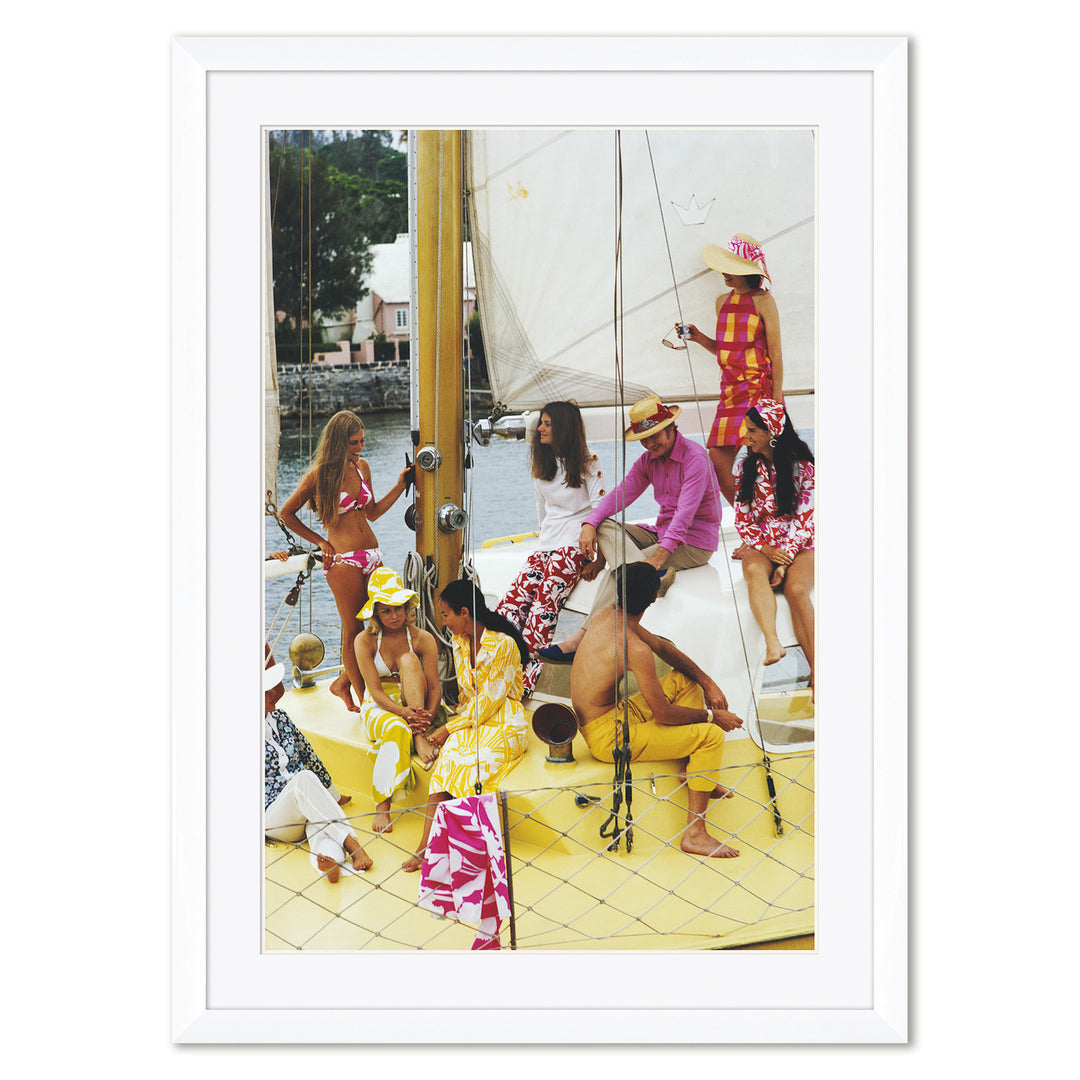 Getty Images "Colourful Crew," Slim Aarons, June 1, 1970 by Soicher Marin