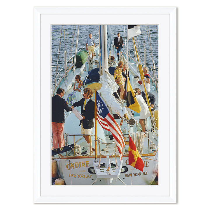 Getty Images "Party In Bermuda," Slim Aarons, June 1, 1970 by Soicher Marin
