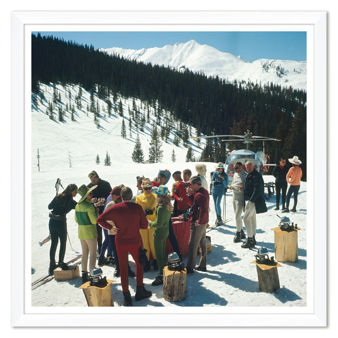 Getty Images "Snowmass Picnic," Slim Aarons, January 1, 1967 by Soicher Marin