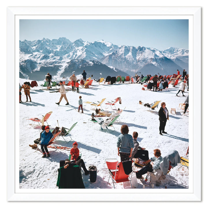 Getty Images "Verbier Vacation," Slim Aarons, January 1, 1964 by Soicher Marin