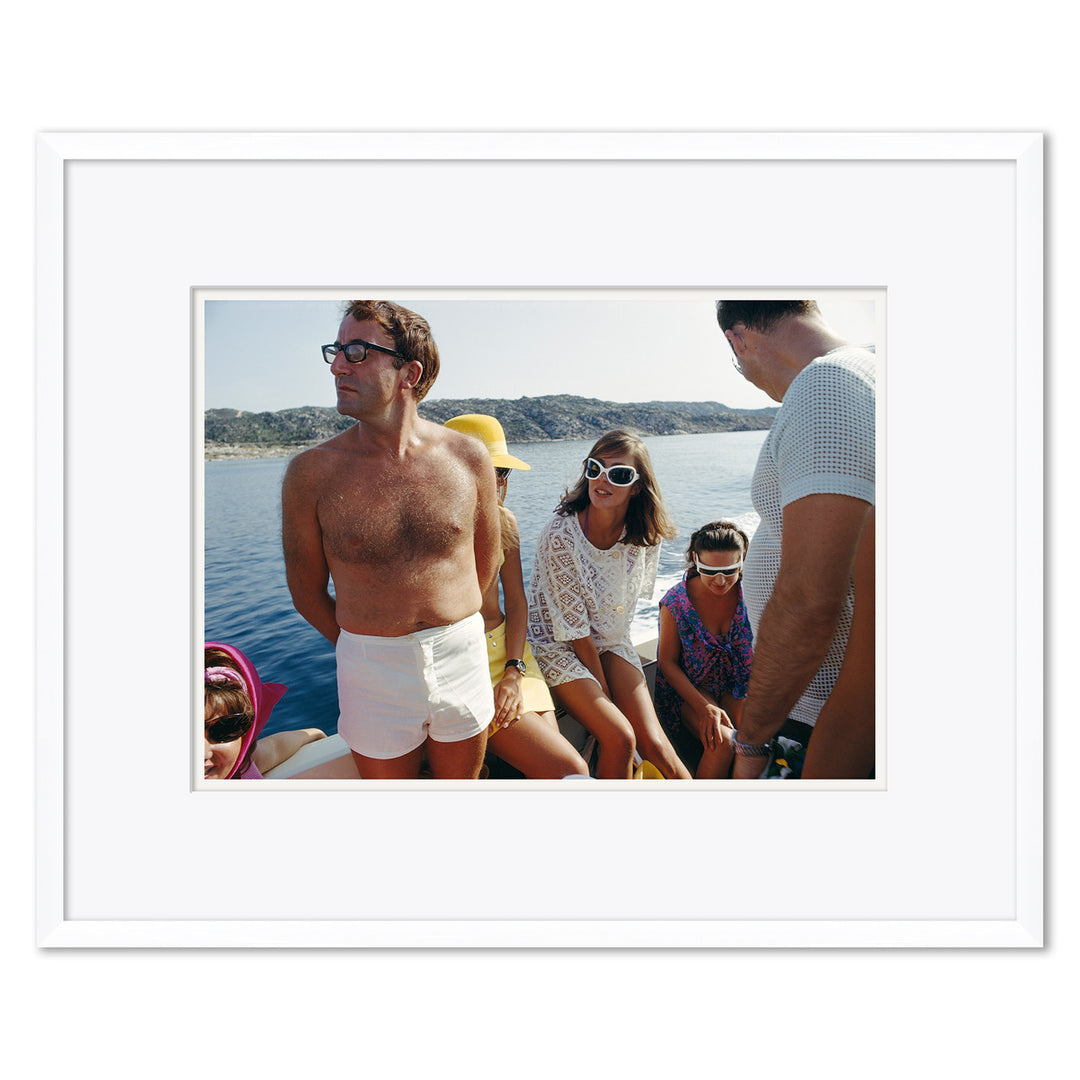Getty Images "Celebrity Cruise," Slim Aarons, January 1, 1965 by Soicher Marin