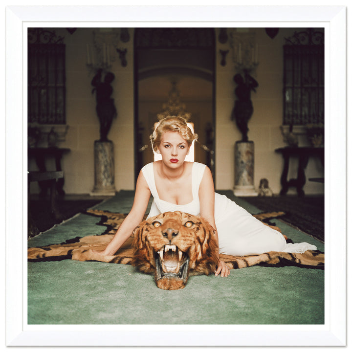 Getty Images, "Beauty and the Beast," Slim Aarons, January 1, 1950 detail by Soicher Marin