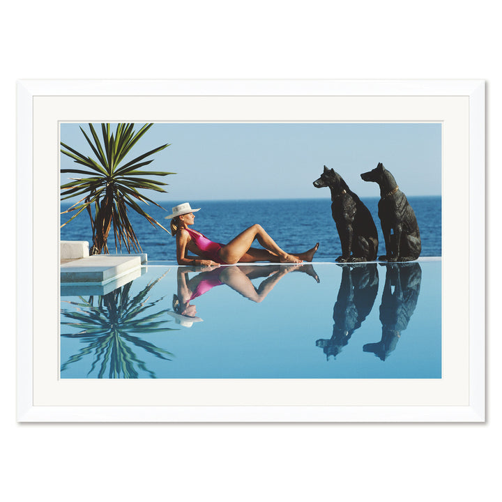 Getty Images, "Pantz Pool," Slim Aarons, September 1985 by Soicher Marin