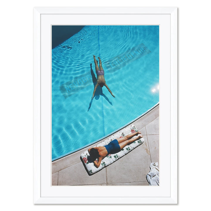 Getty Images, "Swimmer and Sun Bather", Slim Aarons, 1959 by Soicher Marin