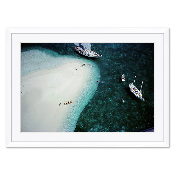 Getty Images, "Stocking Island, Bahamas", Slim Aarons, 1964 by Soicher Marin