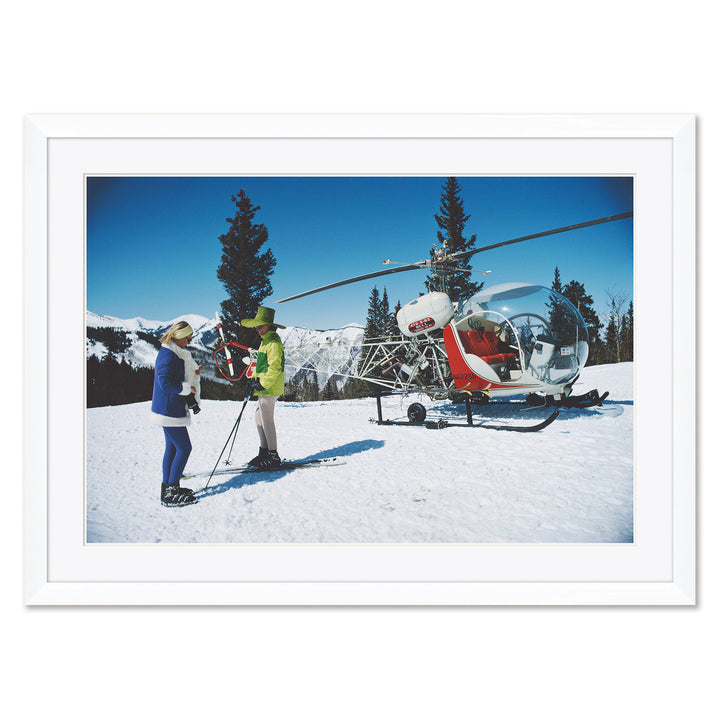 Getty Images, "Snowmass Village", Slim Aarons, March 1968 by Soicher Marin