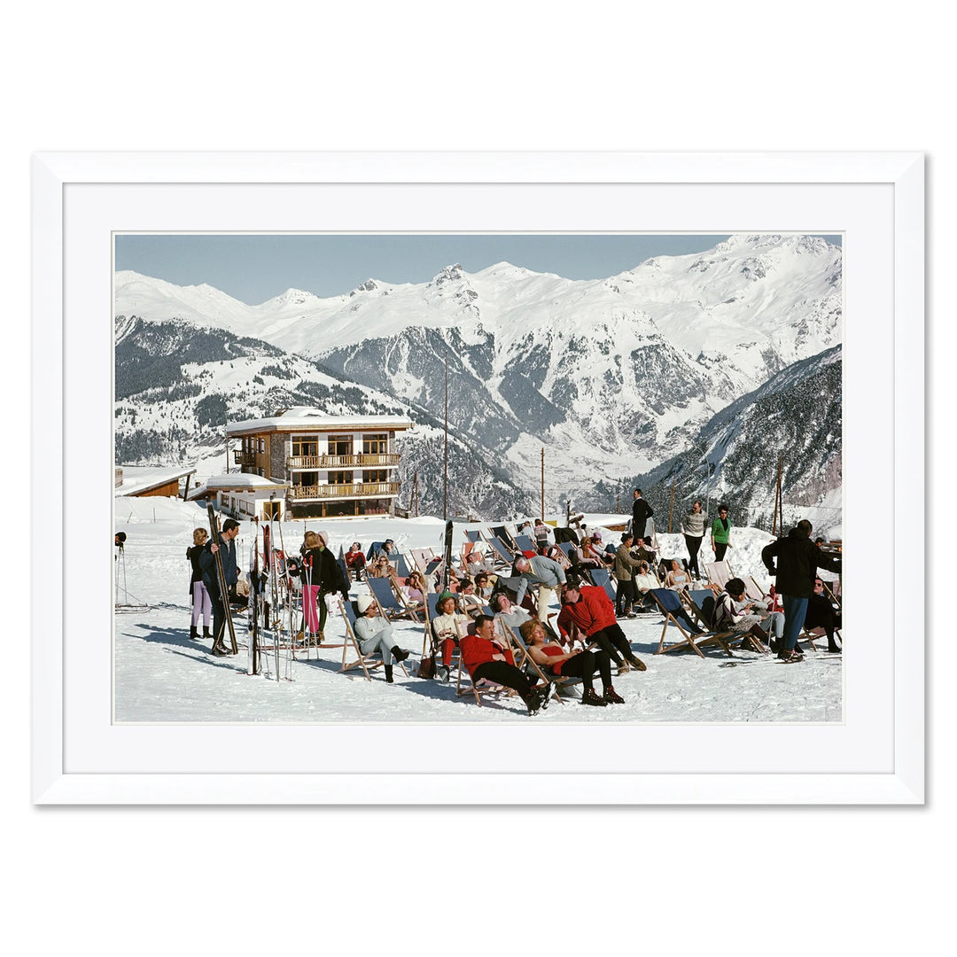 Getty Images, "Courchevel", Slim Aarons, 1970 by Soicher Marin