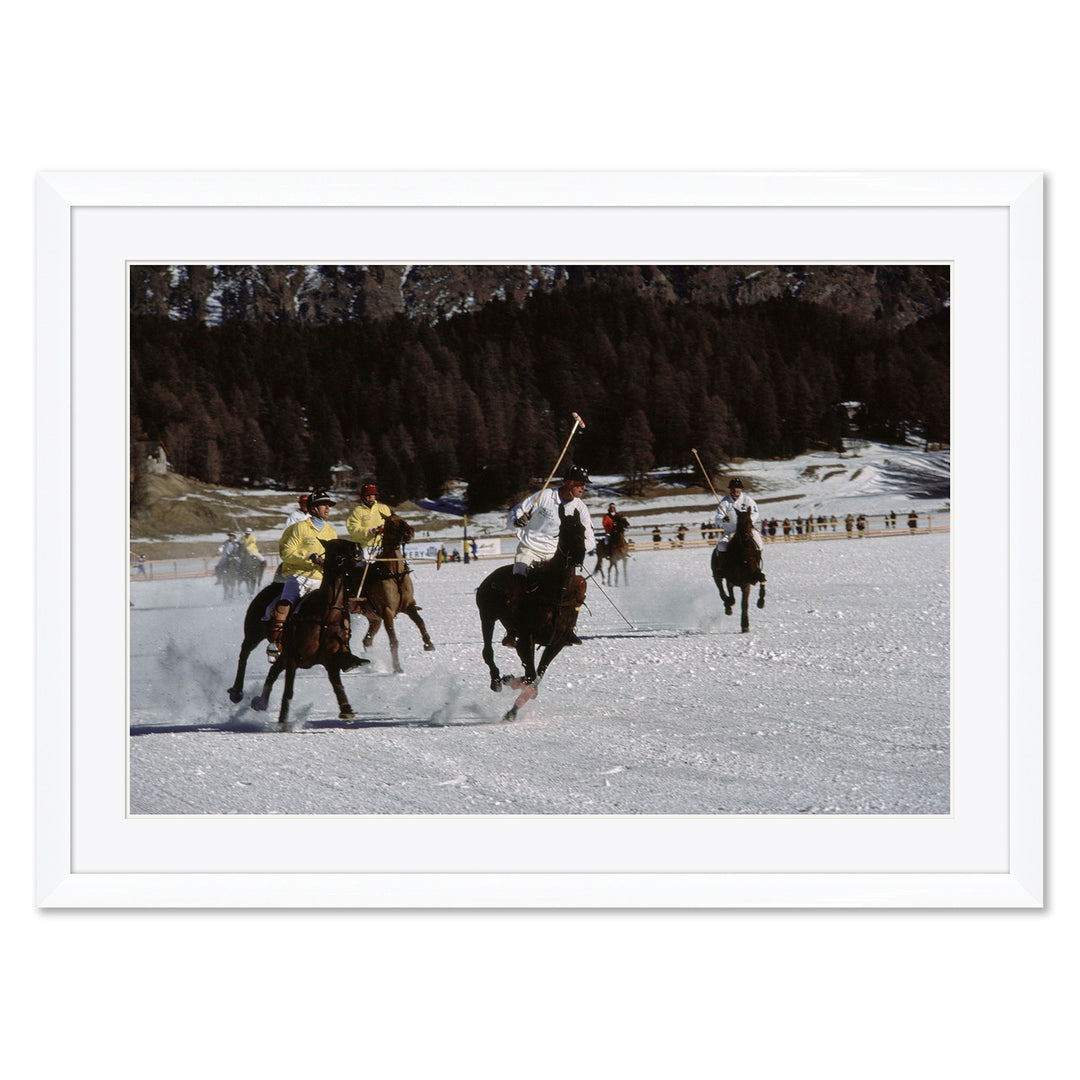 Getty Images, "Snow Polo", Slim Aarons, January 1, 1989 by Soicher Marin