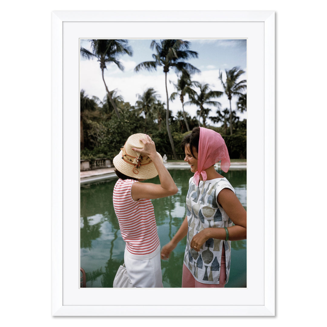 Getty Images, "Lily Pulitzer & Florence 'Flo' Pritchett Smith", Slim Aarons, January 1, 1961 by Soicher Marin
